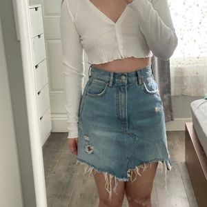 Brand new Zara Denim skirt